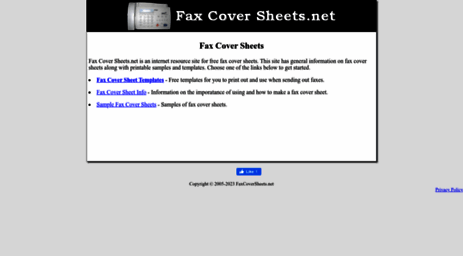 faxcoversheets.net