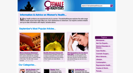 femalehealthissues.co.uk