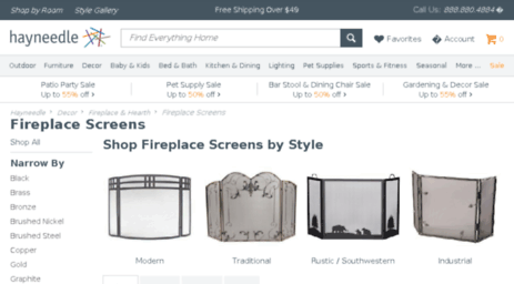 fireplacescreens.com