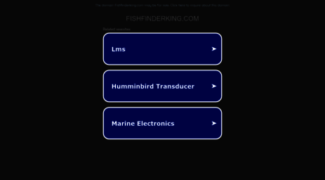 fishfinderking.com