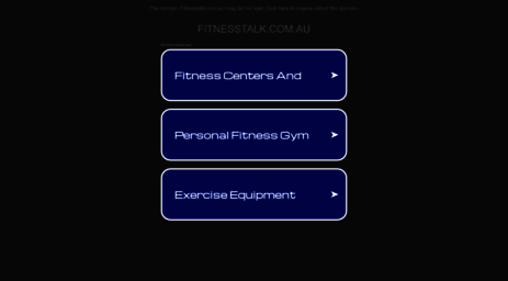 fitnesstalk.com.au