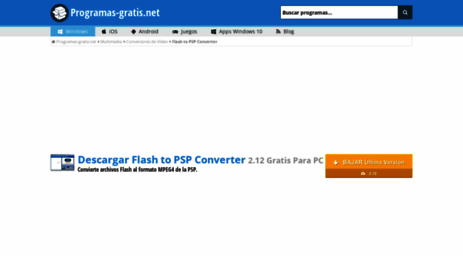 flash-to-psp-converter.programas-gratis.net