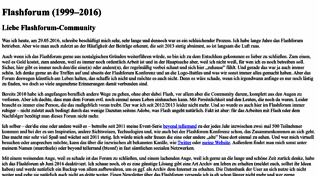 flashforum.de