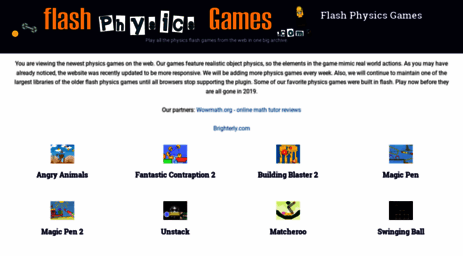 flashphysicsgames.com