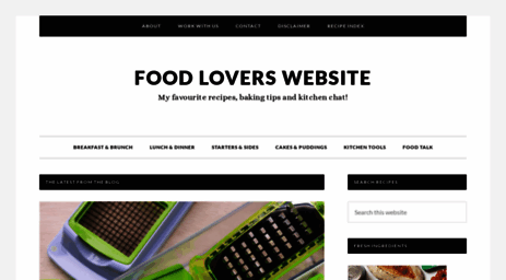 foodloverswebsite.com