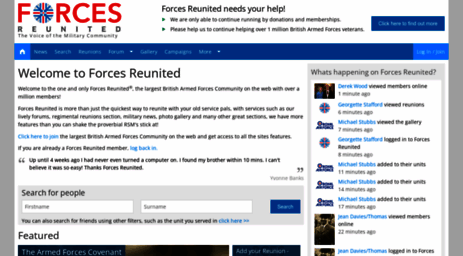 forcesreunited.org.uk
