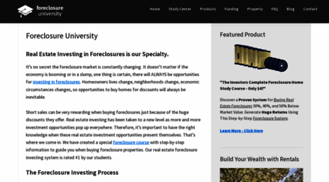foreclosureuniversity.com