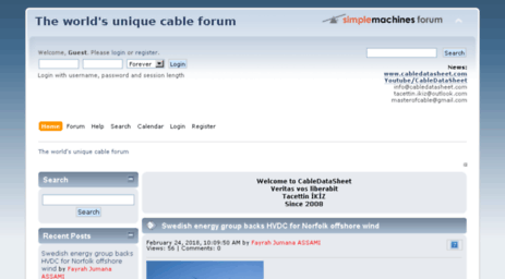 forum.cabledatasheet.com