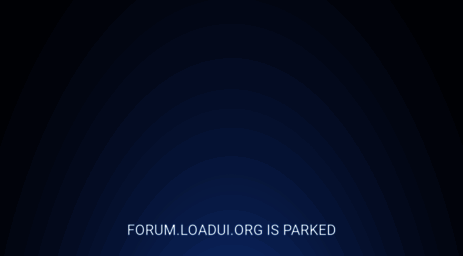 forum.loadui.org
