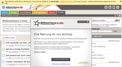forum.webmasterpro.de