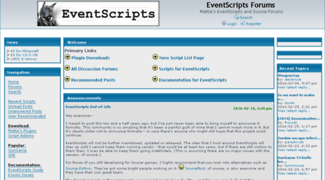 forums.eventscripts.com