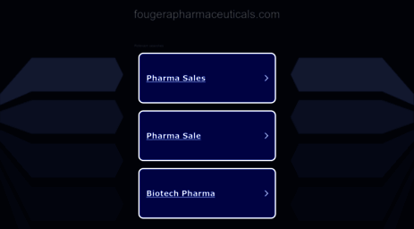 fougerapharmaceuticals.com