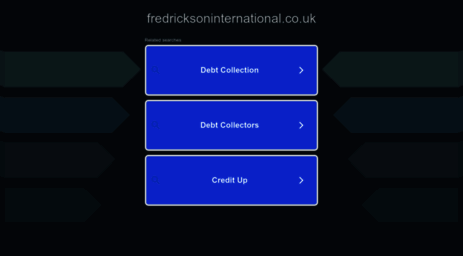 fredricksoninternational.co.uk