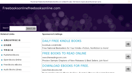 freebooksonlinefreebooksonline.com