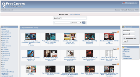 Visit Freecovers FreeCovers The CD Covers DVD Covers