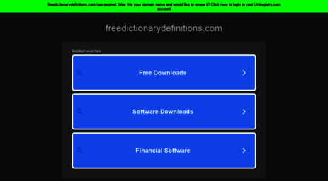 freedictionarydefinitions.com
