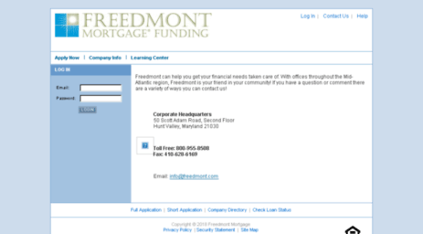 freedmont.mortgage-application.net