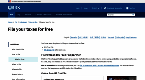 freefile.irs.gov