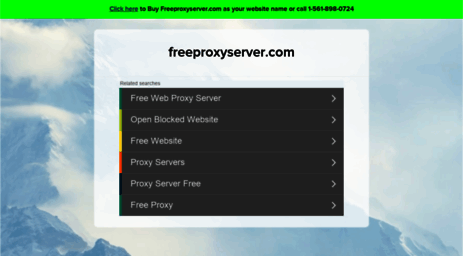 freeproxyserver.com