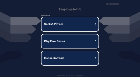 freeproxysite.info