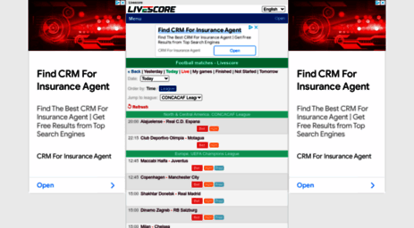 Visit Fscores Com Instant Soccer Scores And Sport Results