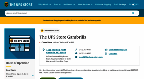 gambrills-md-6250.theupsstorelocal.com