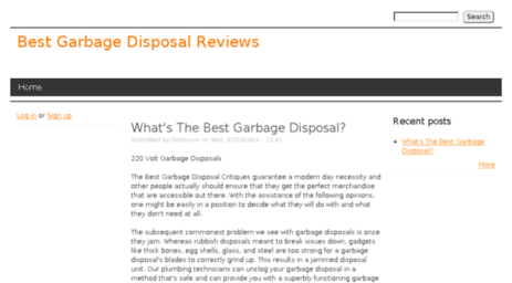 garbagedisposaldeals.drupalgardens.com