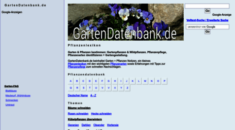 gartendatenbank.de