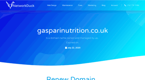 gasparinutrition.co.uk