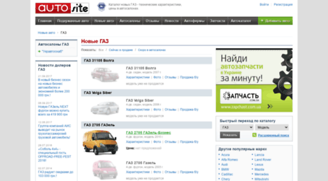 gaz.autosite.com.ua