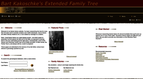 genealogy.kakoschke.net