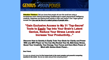 geniusbrainpower.com