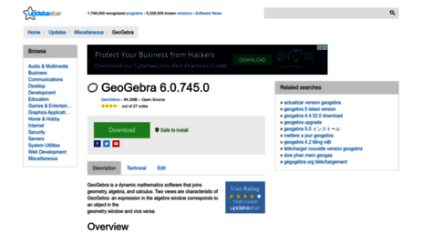 geogebra.updatestar.com