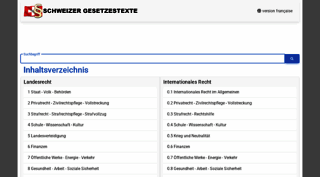 gesetze.ch
