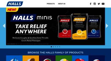 Visit Gethalls.com - HALLS – Browse the HALLS Family of Products