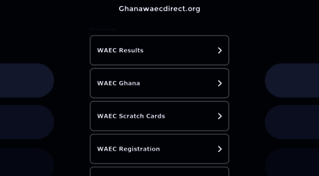ghanawaecdirect.org