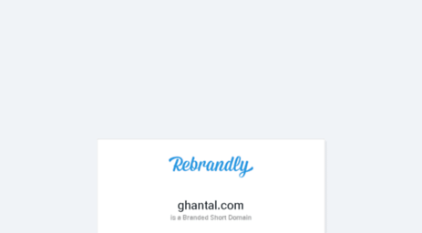 ghantal.com