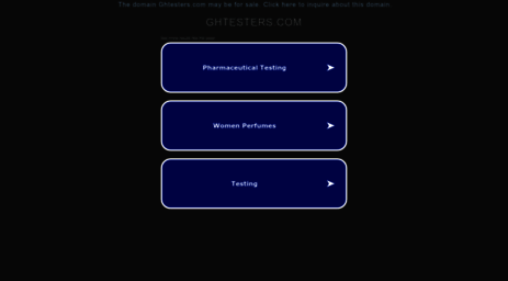 ghtesters.com