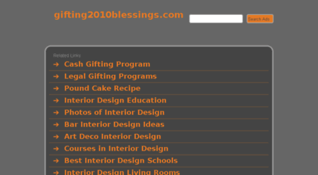 gifting2010blessings.com