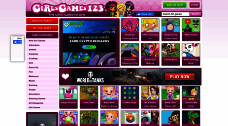 girlsgames123.com