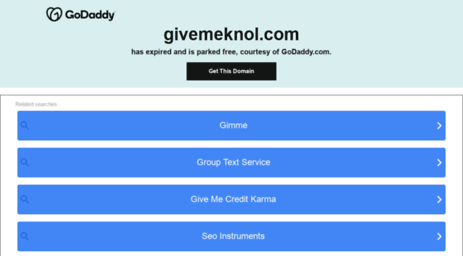 givemeknol.com
