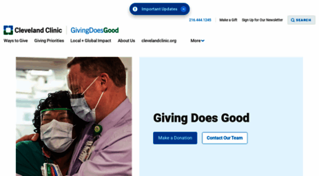 giving.clevelandclinic.org