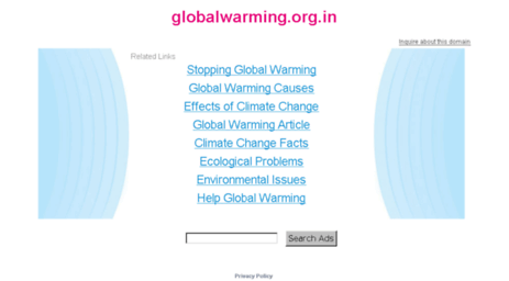 globalwarming.org.in