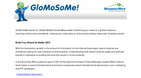 glomosome.com