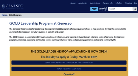 gold.geneseo.edu