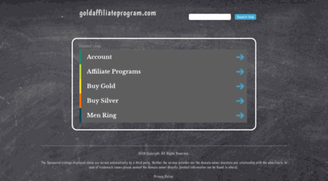 goldaffiliateprogram.com