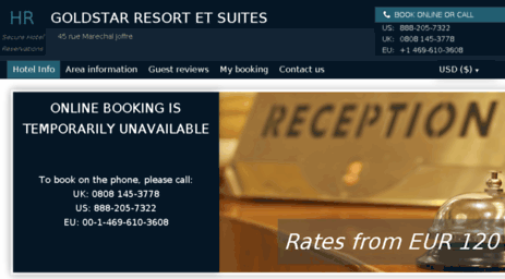 goldstar-resort-suites.h-rsv.com