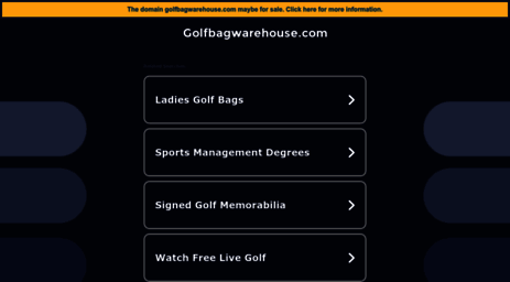 golfbagwarehouse.com