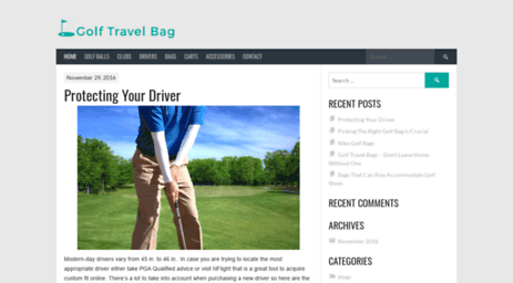 golftravelbagstore.com