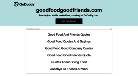 goodfoodgoodfriends.com